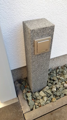 Aktion außensteckdose granit - außensteckdose,
